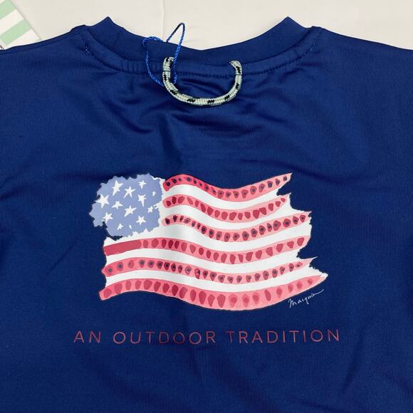 NWT Prodoh 6M USA Flag Pro Performance Fishing Tee - Picture 3 of 3